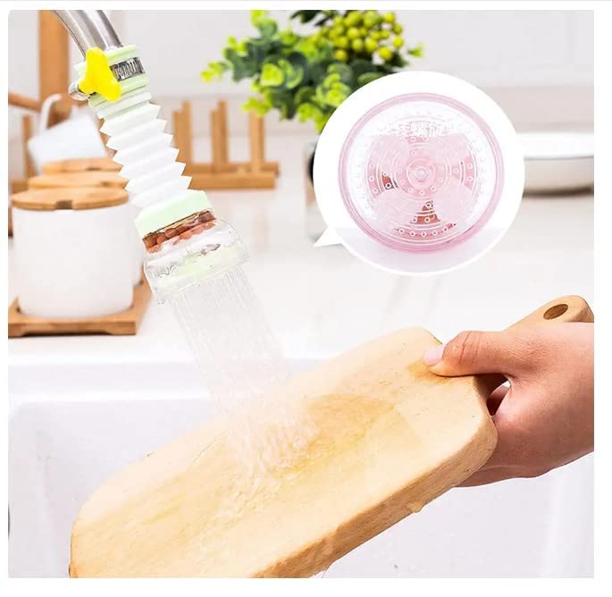 360 Degree Rotating Water Faucet Aerator Splash-Proof Filter/Anti-Splash Expandable Head Nozzle/Bathroom Tap Adjustable Sprinkler/tap Shower/Water Saving