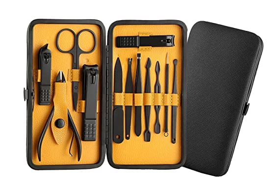 Steel Nail Scissors Grooming Kit With Peeling Knife | Nail Cleaning Knife | Acne Needle | Beauty Tool