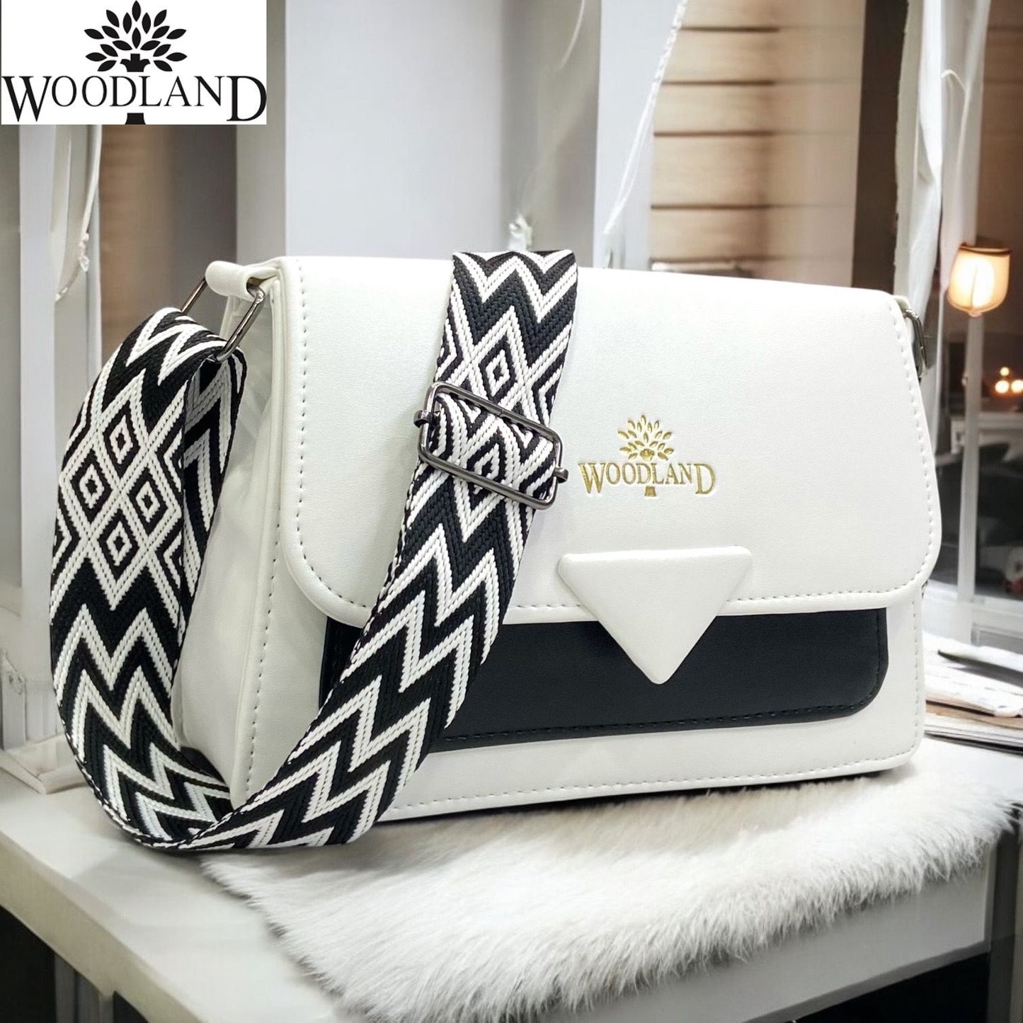 Lady crossbody broad sling WOODLAND