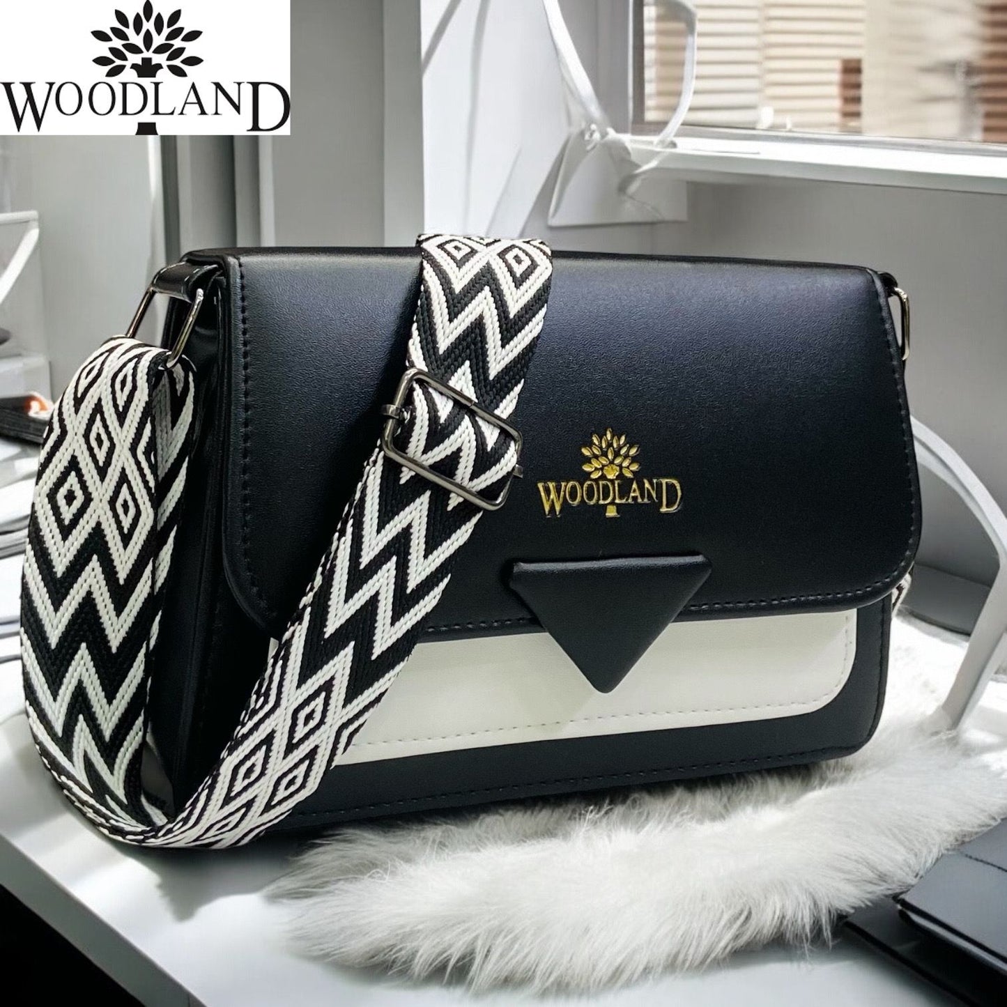 Lady crossbody broad sling WOODLAND