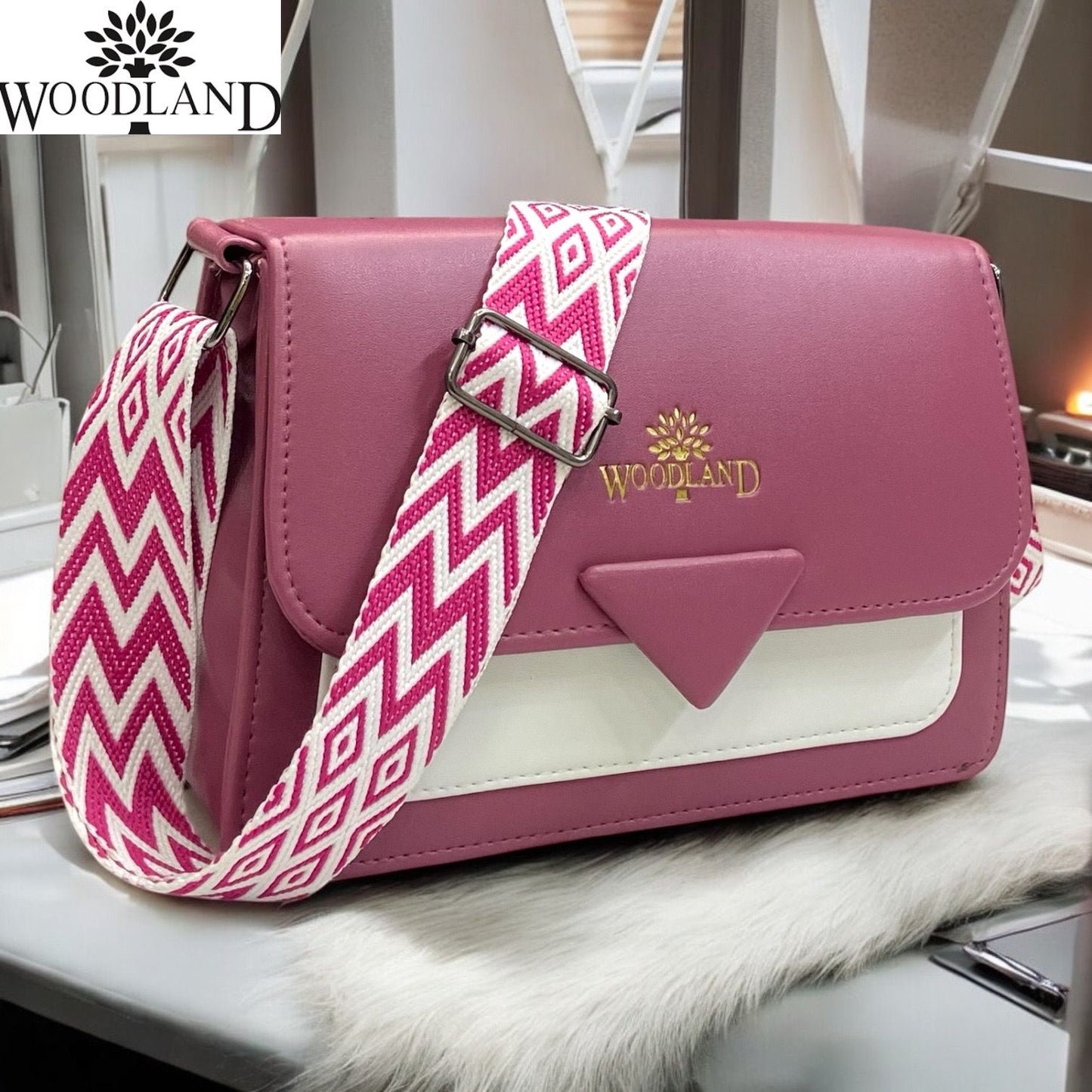 Lady crossbody broad sling WOODLAND