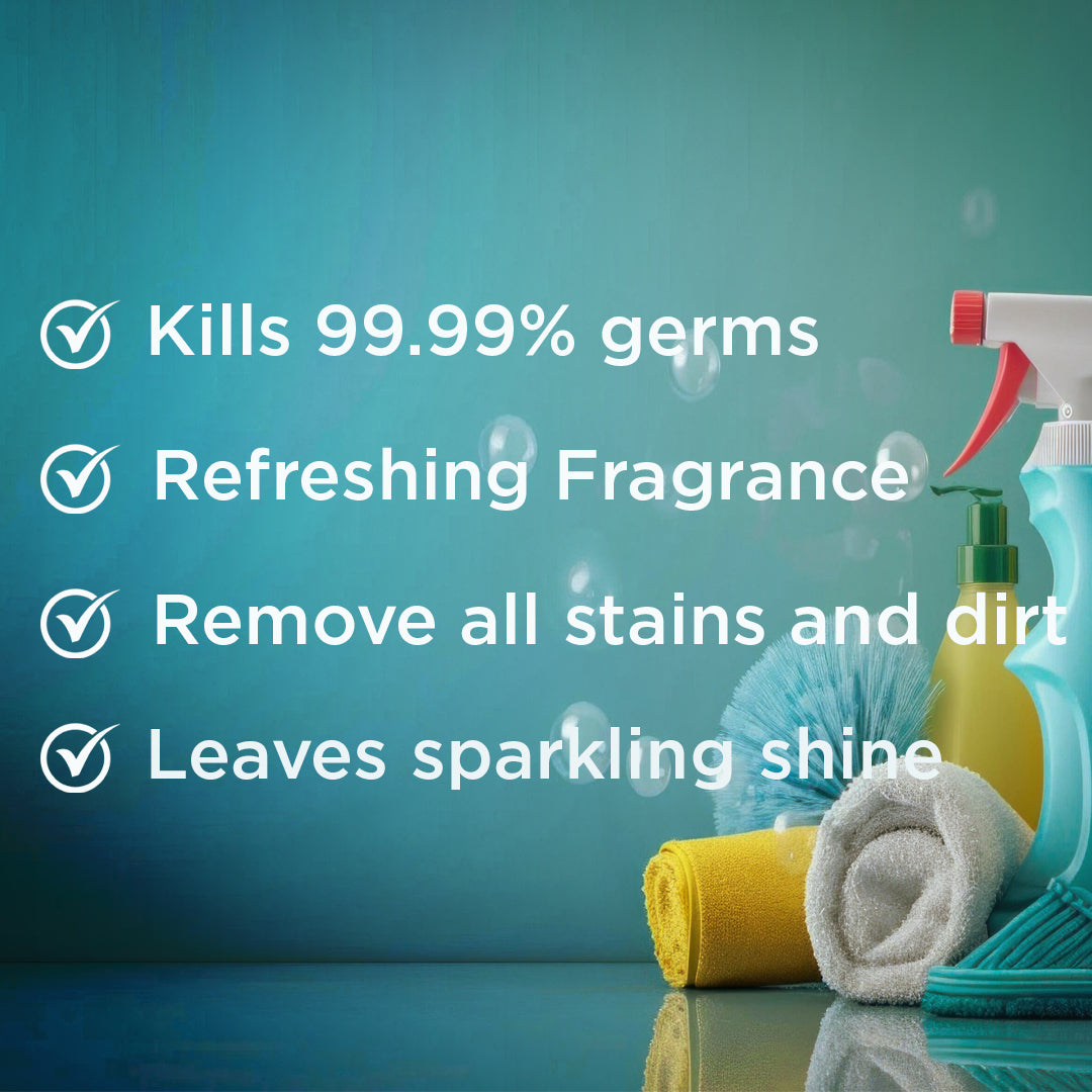 Toilet Cleaner | Disinfectant Toilet Cleaner | Suitable for Toilet Bowls | Combo Pack of 2 | 1 Ltr