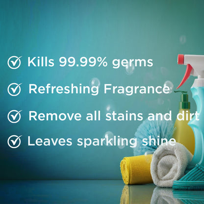 Toilet Cleaner | Disinfectant Toilet Cleaner | Suitable for Toilet Bowls | Combo Pack of 2 | 1 Ltr